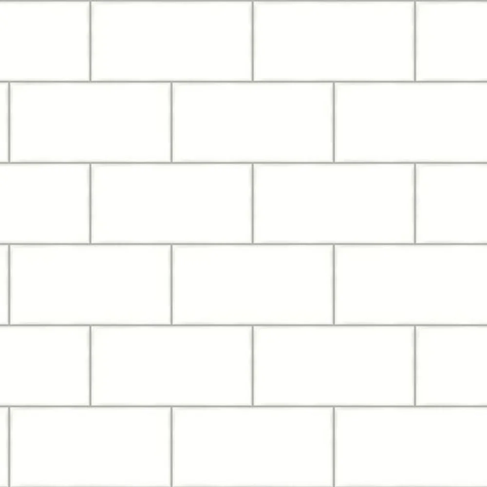 Wallpaper Subway Tile Farmhouse